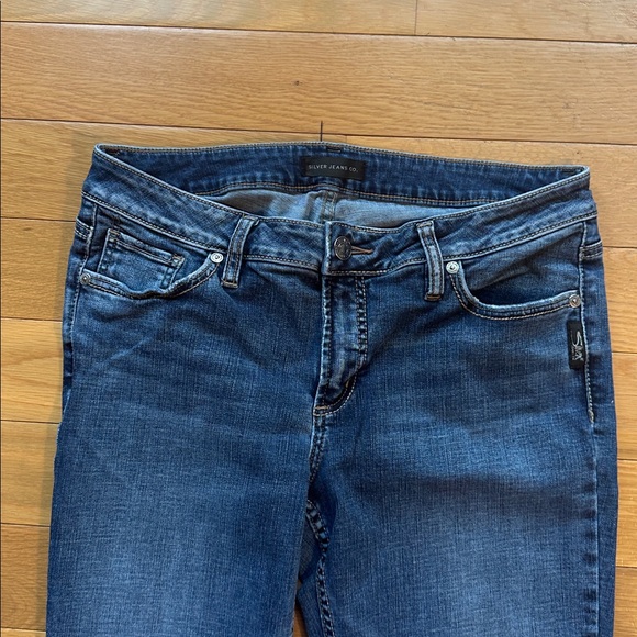 Silver Jeans Dark Wash Slim Boot - Picture 2 of 5